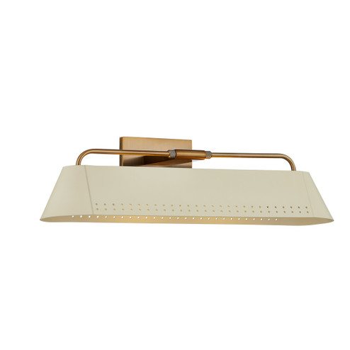 Rowan Two Light Picture Light in Patina Brass And Soft Sand (67|B1106PBRSSD)