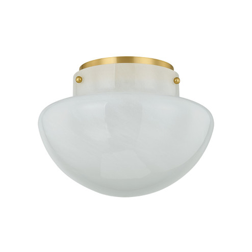 Lilou One Light Flush Mount in Aged Brass (428|H863501AGB)