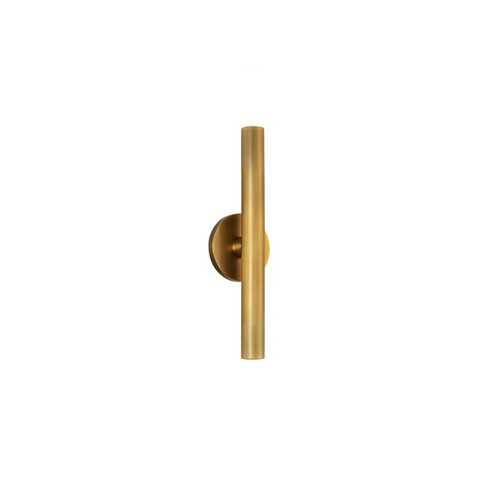 Mason LED Wall Sconce in Vintage Brass (347|WS90416VB)