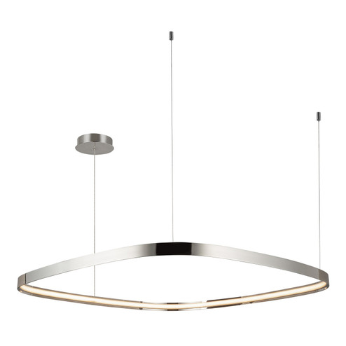 Yukon LED Pendant in Polished Nickel (347|PD78040PN)