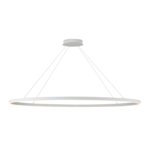 Ovale LED Linear Pendant in White (347|LP79153WH)