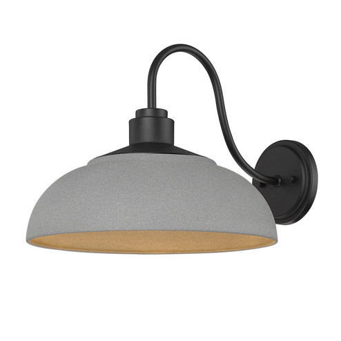 Levitt One Light Outdoor Wall Sconce in Natural Black (62|2866OWLNBNG)