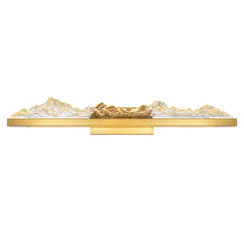 Himalayas LED Vanity in Brass (401|1601W36624)