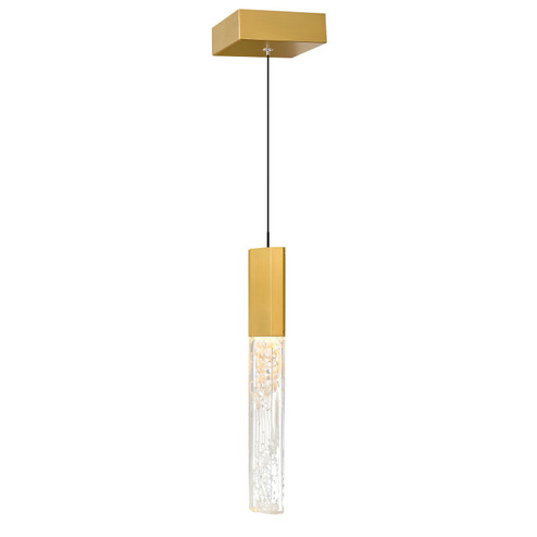 Greta LED Mini Pendant in Brass (401|1589P51624)