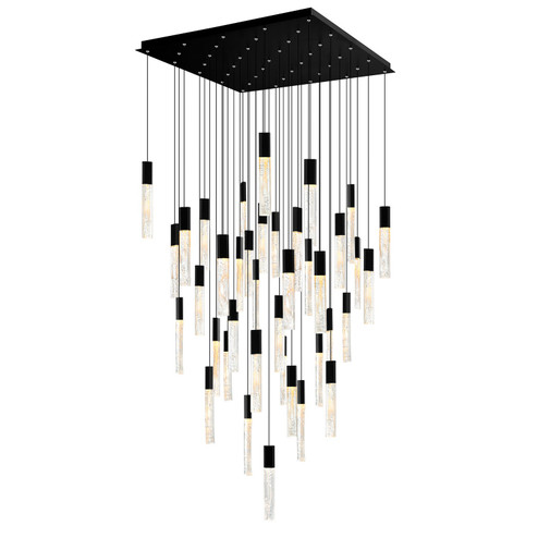 Greta LED Chandelier in Black (401|1589P3641101)