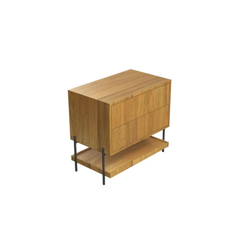Clean Bedside Table in Louro Freijo (486|F102809)