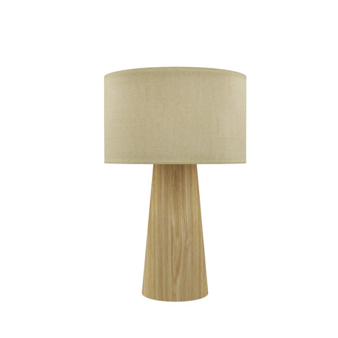 Conical One Light Table Lamp in Sand (486|709445)