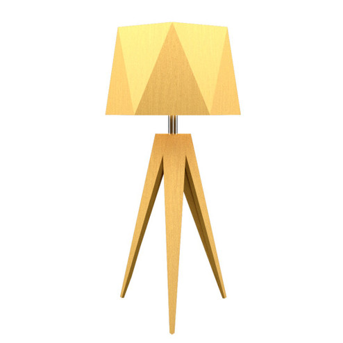 Facet One Light Table Lamp in Organic Gold (486|704849)