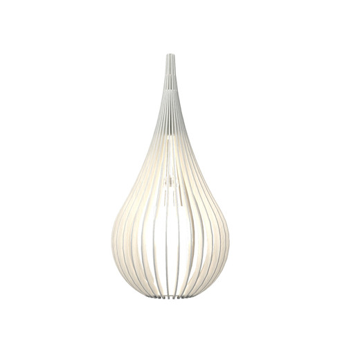 Clean One Light Table Lamp in Organic White (486|702147)