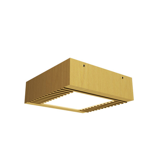 Slatted LED Ceiling Mount in Organic Gold (486|511LED49)