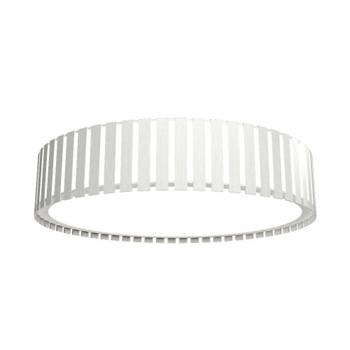 Slatted LED Ceiling Mount in Organic White (486|5037LED47)