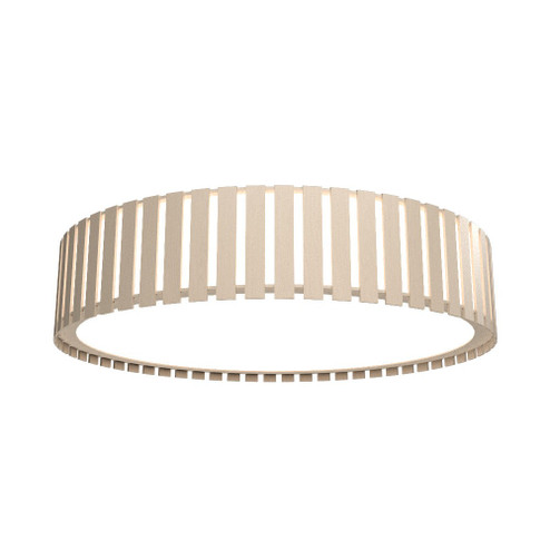 Slatted LED Ceiling Mount in Organic Cappuccino (486|5034LED48)