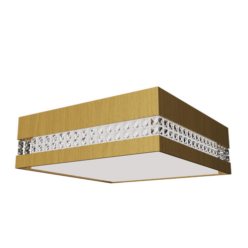 Crystals LED Ceiling Mount in Organic Gold (486|5028CLED49)