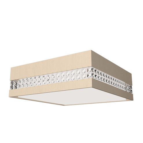Crystals LED Ceiling Mount in Organic Cappuccino (486|5027CLED48)