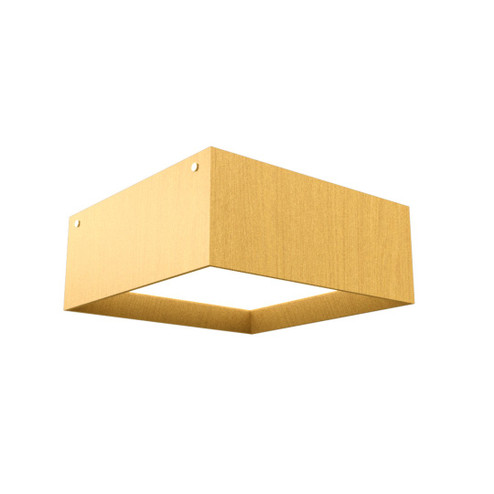 Squares LED Ceiling Mount in Organic Gold (486|494LED49)