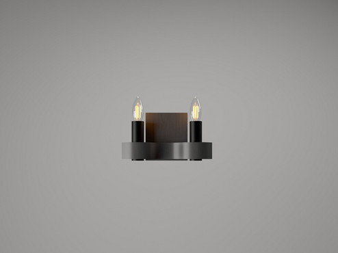 Flow One Light Wall Lamp in Organic Grey (486|420350)