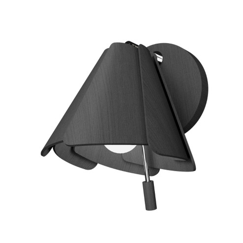 Fuchsia One Light Wall Lamp in Organic Grey (486|413650)
