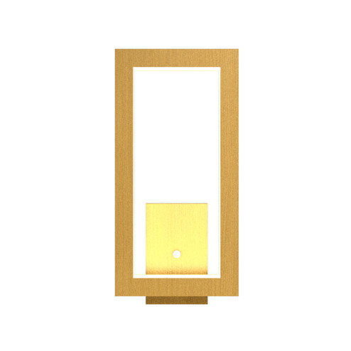 Frame LED Wall Lamp in Organic Gold (486|4118LED49)