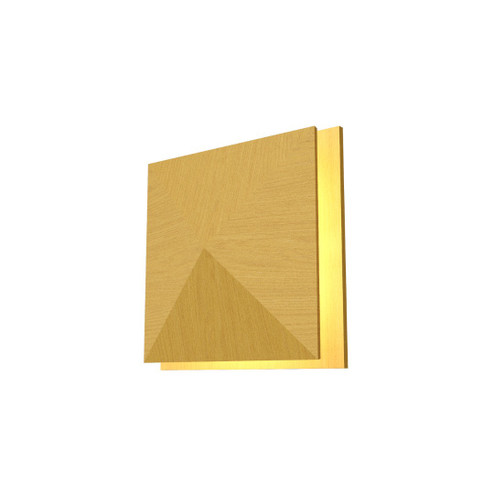 Facet LED Wall Lamp in Organic Gold (486|4064LED49)
