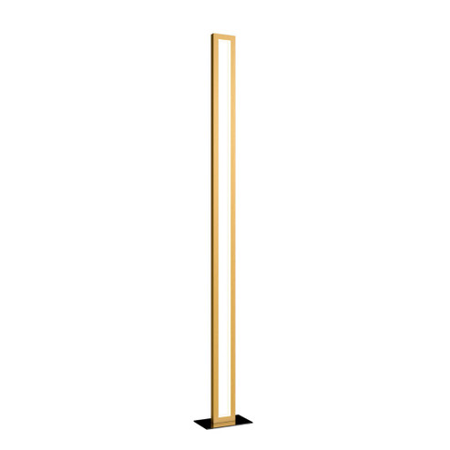 Frame LED Floor Lamp in Organic Gold (486|3123LED49)