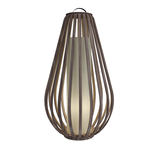 Balloon One Light Floor Lamp in American Walnut (486|306118)