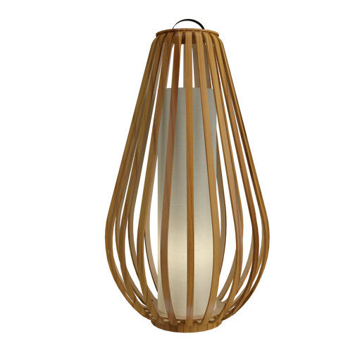 Balloon One Light Floor Lamp in Teak (486|306112)