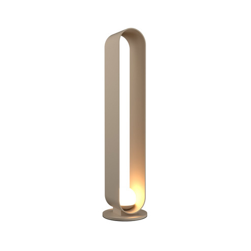 Sfera One Light Floor Lamp in Organic Cappuccino (486|304348)