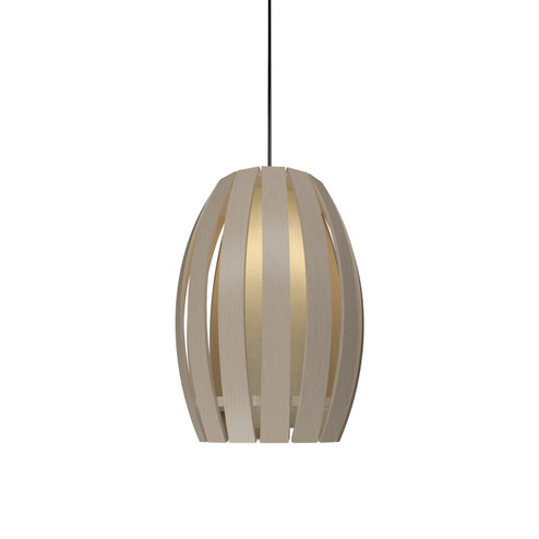 Barrel One Light Pendant in Organic Cappuccino (486|30348)