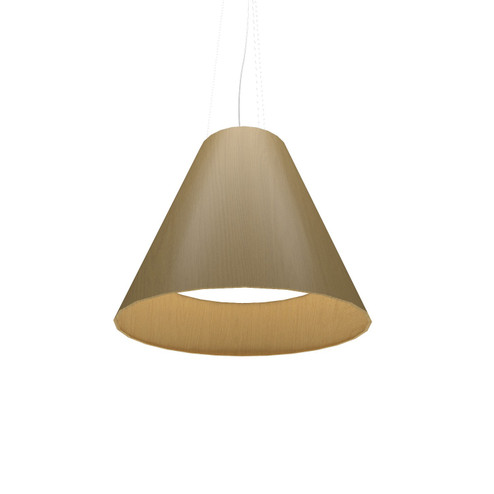 Conical LED Pendant in Organic Gold (486|295LED49)