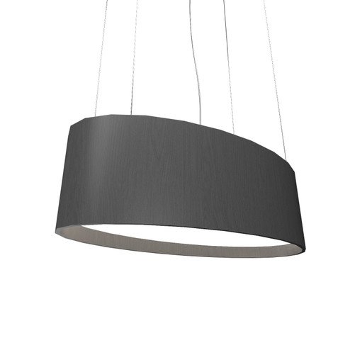 Oval LED Pendant in Organic Grey (486|287LED50)
