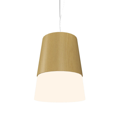 Conical One Light Pendant in Organic Gold (486|26449)