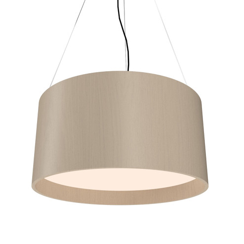 Cylindrical LED Pendant in Organic Cappuccino (486|214LED48)