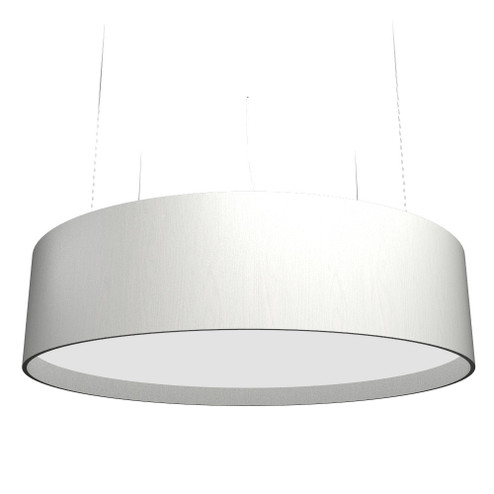 Cylindrical LED Pendant in Organic White (486|207LED47)