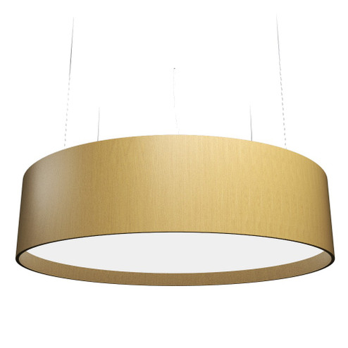 Cylindrical LED Pendant in Organic Gold (486|205LED49)