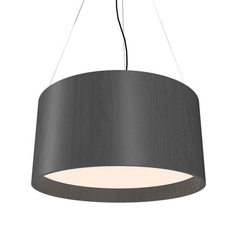 Cylindrical Three Light Pendant in Organic Grey (486|20250)