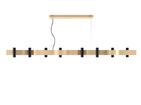 Flow One Light Pendant in Maple (486|150234)