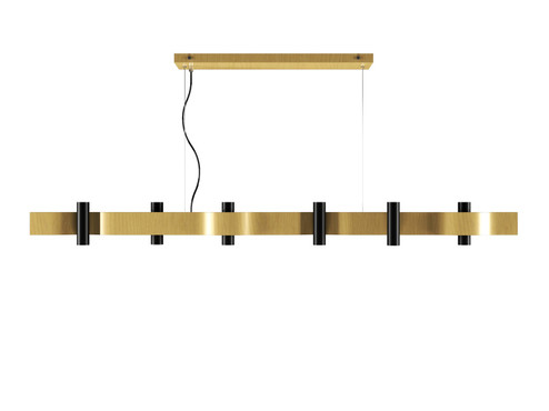 Flow 16 Light Pendant in Organic Gold (486|150149)