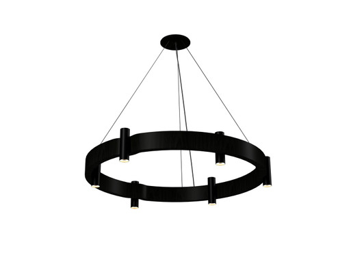 Flow 12 Light Pendant in Charcoal (486|149944)