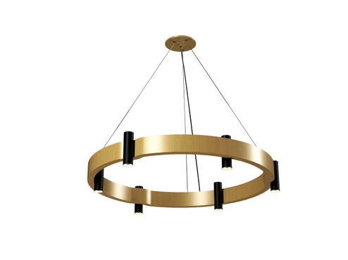 Flow 12 Light Pendant in Organic Gold (486|149749)