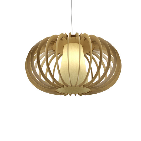 Stecche di Legno One Light Pendant in Organic Gold (486|148949)