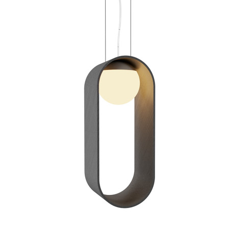 Sfera One Light Pendant in Organic Grey (486|146650)