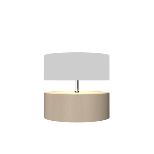 Cylindrical One Light Table Lamp in Organic Cappuccino (486|14548)