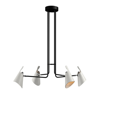 Balance Three Light Pendant in Organic White (486|144647)