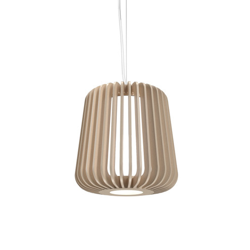 Stecche di Legno One Light Pendant in Organic Cappuccino (486|142848)