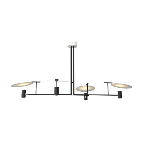 Dot Two Light Pendant in Organic White (486|142047)