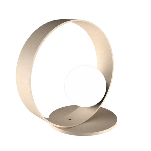 Sfera One Light Table Lamp in Organic Cappuccino (486|14148)
