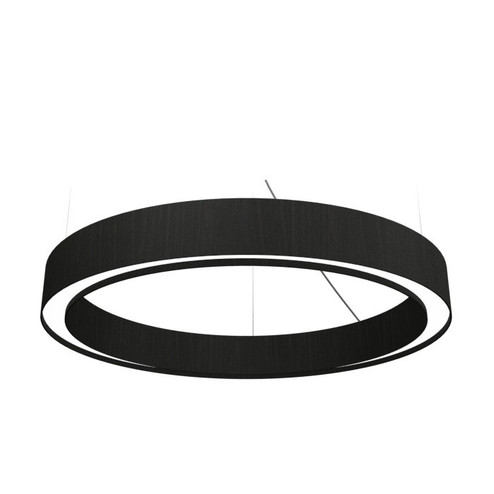 Cylindrical LED Pendant in Organic Black (486|1351LED46)