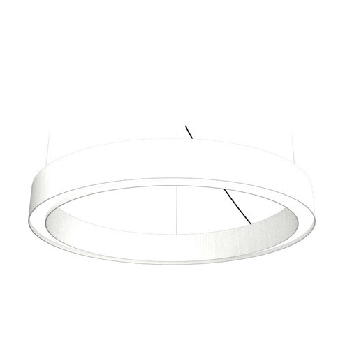Cylindrical LED Pendant in Organic White (486|1349LED47)