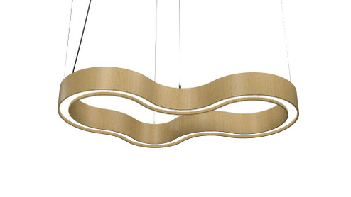 Organic LED Pendant in Organic Gold (486|1345LED49)