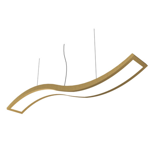 Clean LED Pendant in Organic Gold (486|1300LED49)